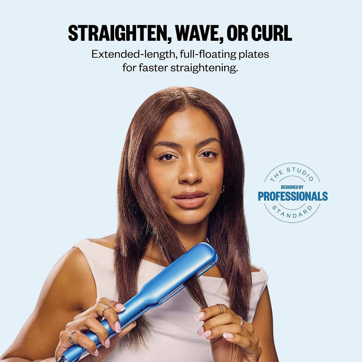 Nano Titanium Ultra-Sleek Hair Straightener, Flat Iron for All Hair Types
