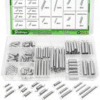133PCS Extension Spring Assortment Kit 18 Different Sizes