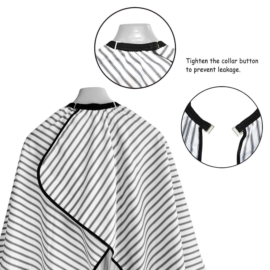 Barbers Cape Hairdressing Gown – Waterproof Professional Hairdressers Salon Cape Cloth Hair Cutting Apron for Hair