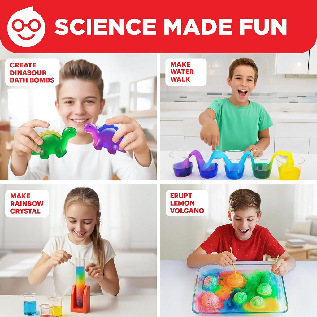 Ultimate Science Experiments Kit for Kids Ages 8+ | Science Kits for Kids Ages 8-12, Birthday Gift Ideas for Boys &