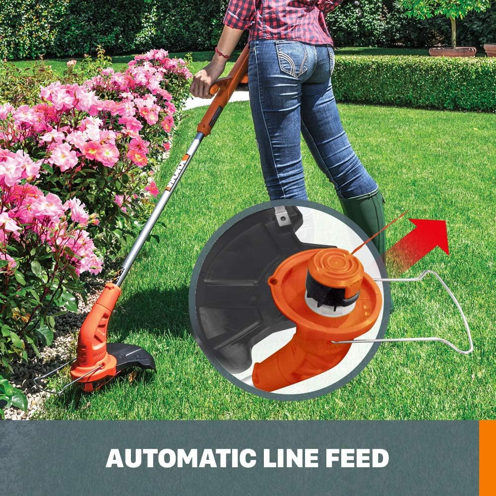 20V 10" 2-in-1 Cordless String Trimmer & Lawn Edger for Yard, WG154 | Auto Feed, Lightweight at Only 4.2 LBS, for
