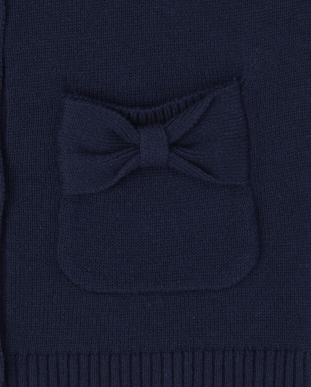 baby-girls And Toddler Bow Pocket Cardigan