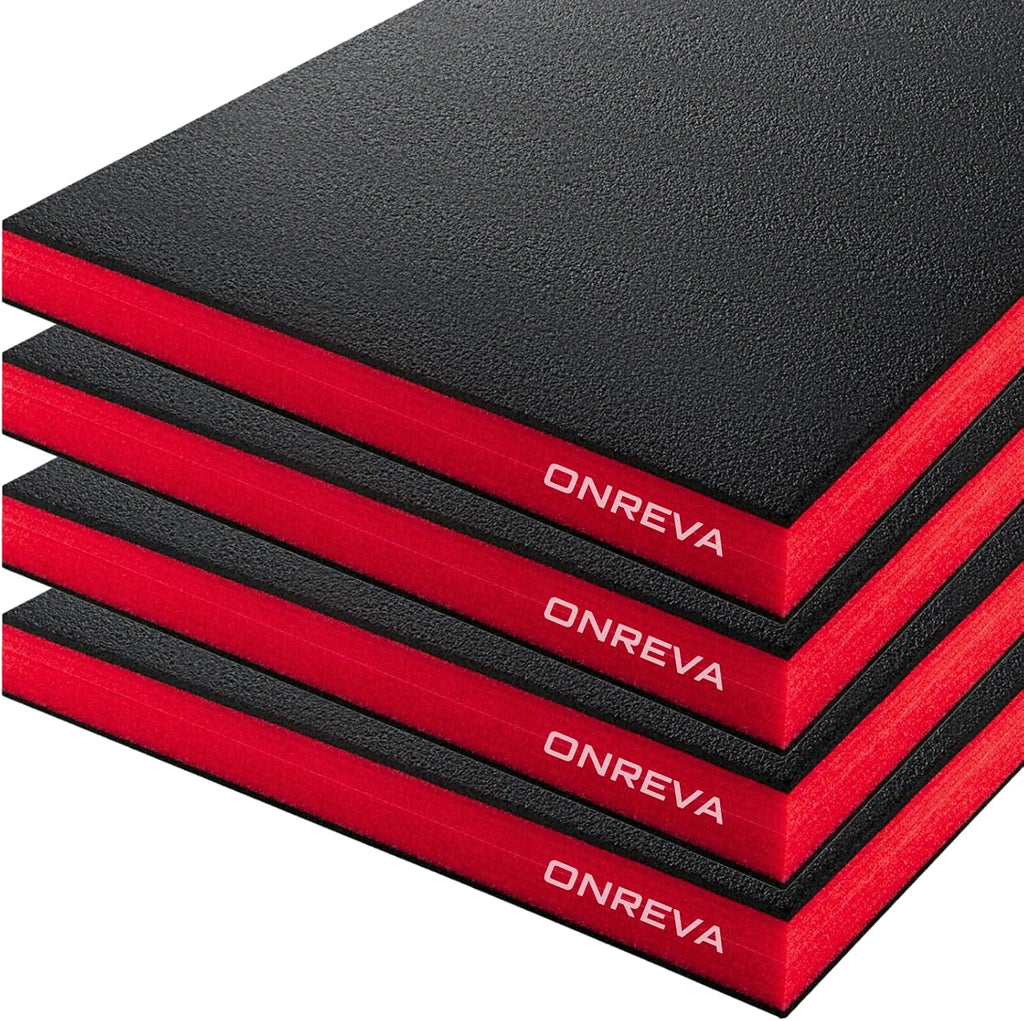 Tool Box Foam Organizer 16x12x1.5 inch 4Pack, Kaizen Sheets for Pro Tool Control, Custom Tool Shadow Inserts for