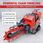 Walk Behind Chain Trencher for Irrigation and Drainage