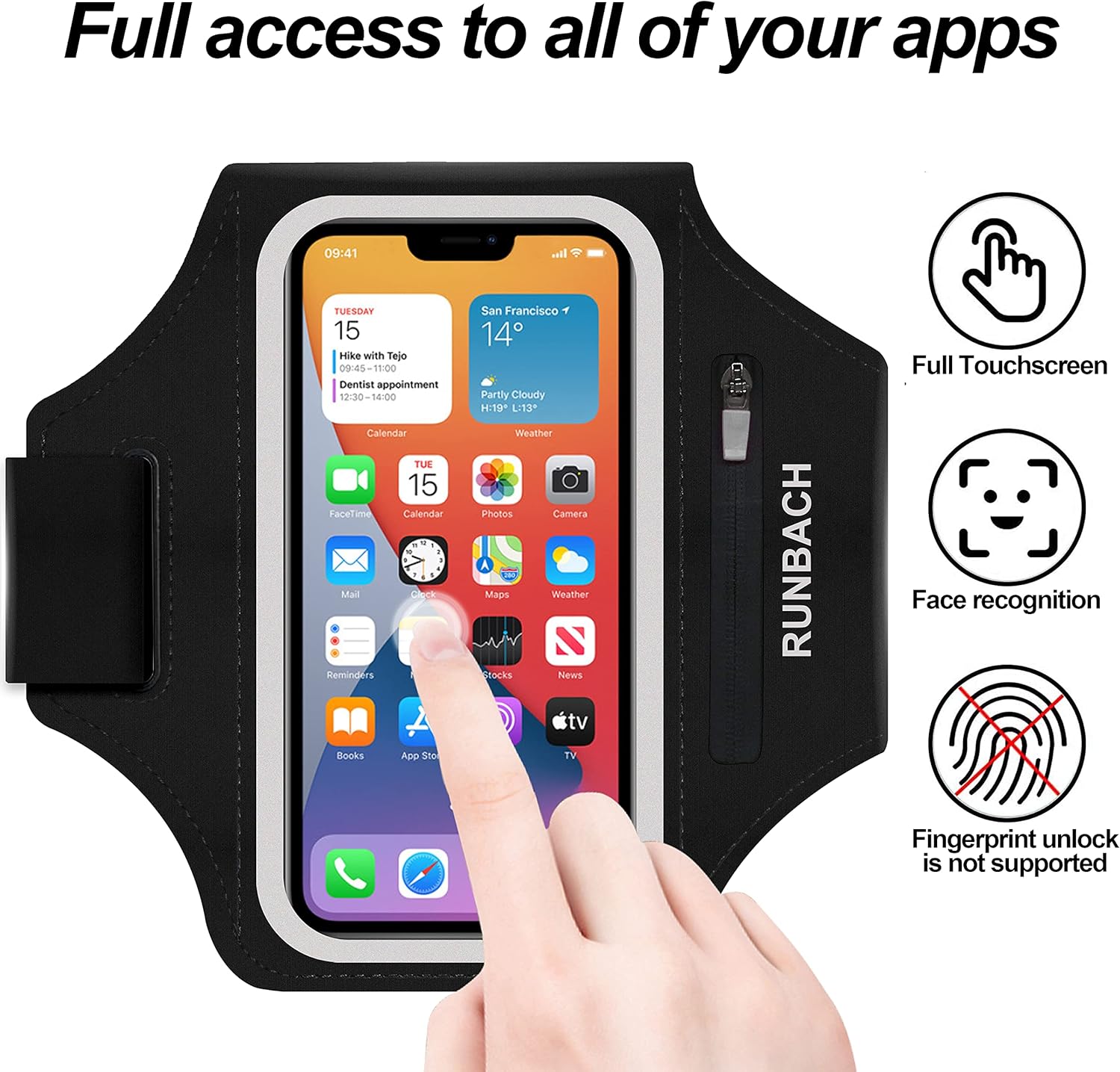 Running Armband for Google Pixel 10/10 Pro XL/9/9 Pro XL/8/8 Pro/7/7a/7 Pro/6/6a/6 Pro/5/5a/4/4a/4XL/3a/3 XL,Water