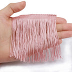 Chainette Fringe Trim 5 Yard x 4 Inches Fabric Tassel Trims