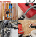 AKIHISA 54PCS 3/4 Pex Crimp Rings for PEX Fitting Pipe Tubing Connections