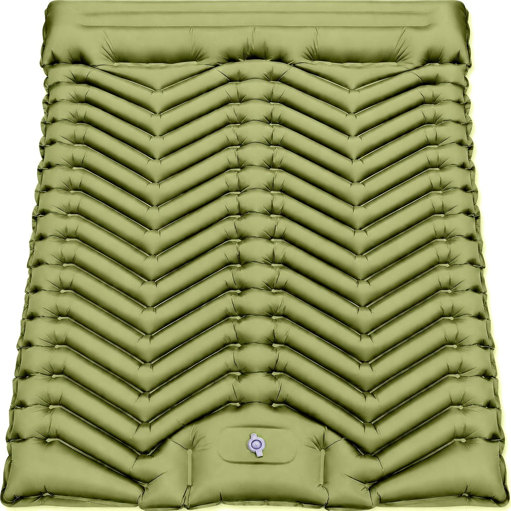 Sleeping Pad for Camping, Camping Mattress - Bed for Outdoors Self-Inflating Air Mattress for Backpacking