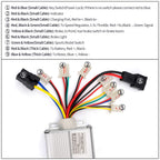 Controller 48V1000W for Brushed Motor with Black Battery Connector Terminal