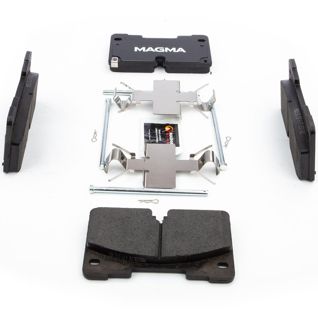 MAGMA Premium PMD2173C Ceramic Brake Pads, Front