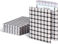 Bubble Mailers, 8.5 x 11, Shipping Envelopes, Water Resistant Poly Padded Envelopes, Plaid, 25 Pack (QUA85872)