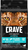 Grain Free High Protein Dry Cat Food, Salmon & Ocean Fish, 4 lb