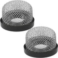 2 Pack 3/4 Inch-14 Stainless Steel Mesh Strainer for Livewell Pumps