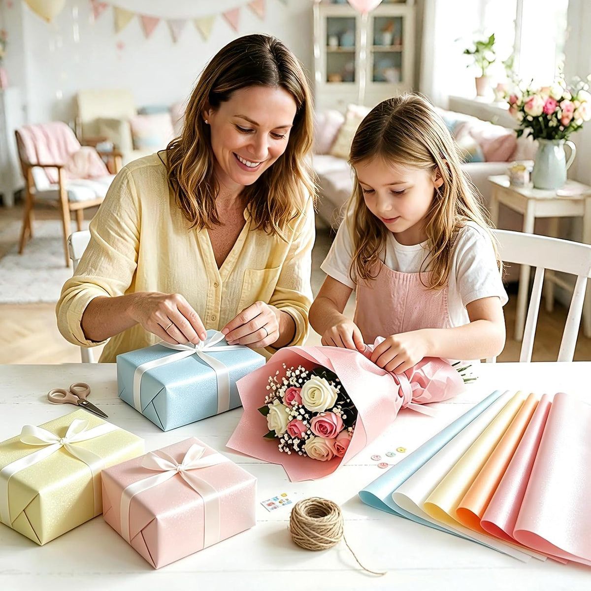 Pearlescent Tissue Paper for Gift Bags 20 x 28 Inch