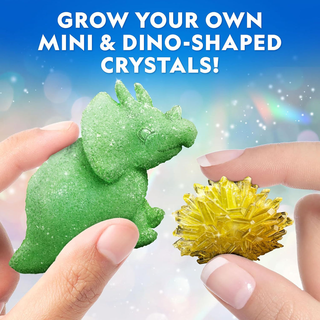 National Geographic Crystal Growing Kit with 5 Unique Activities | Glow-in-the-Dark Crystal, Underwater Crystals