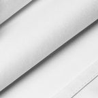 132" Round Premium Tablecloth for Wedding/Banquet/Restaurant - Polyester Fabric Table Cloth - White