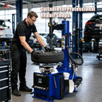 950-690 Tire Machine Single Changers and Wheel Balancer Combo, 110V