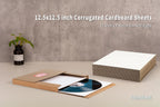 Corrugated Cardboard Sheet, LP Insert Pad, 12.5x12.5 inch, 25-PCS