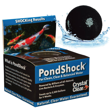 PondShock Ball Freshwater Clarifier, Enzymes Shock Treatment
