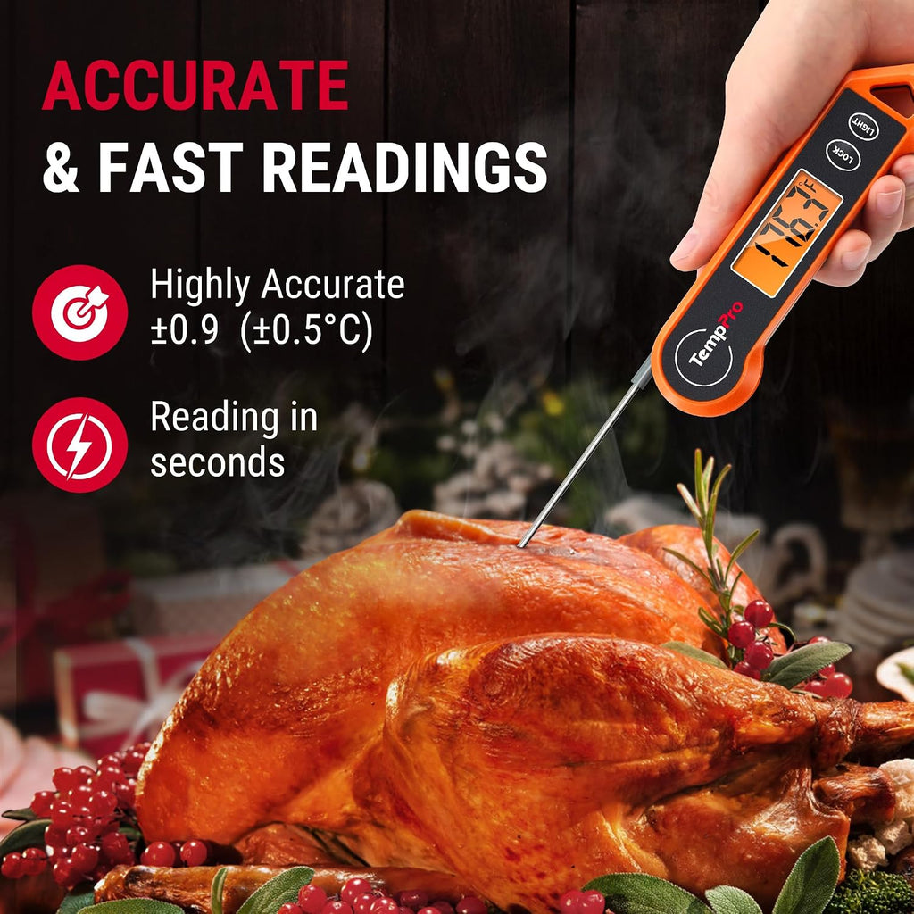 TempSwift 1 Sec Instant Read Meat Thermometer Digital