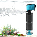 Submersible Aquarium Filter, Upgraded 50-150 Gallon Fish Tank Filter with Fish Guard, Internal Quiet Pump for Turtle
