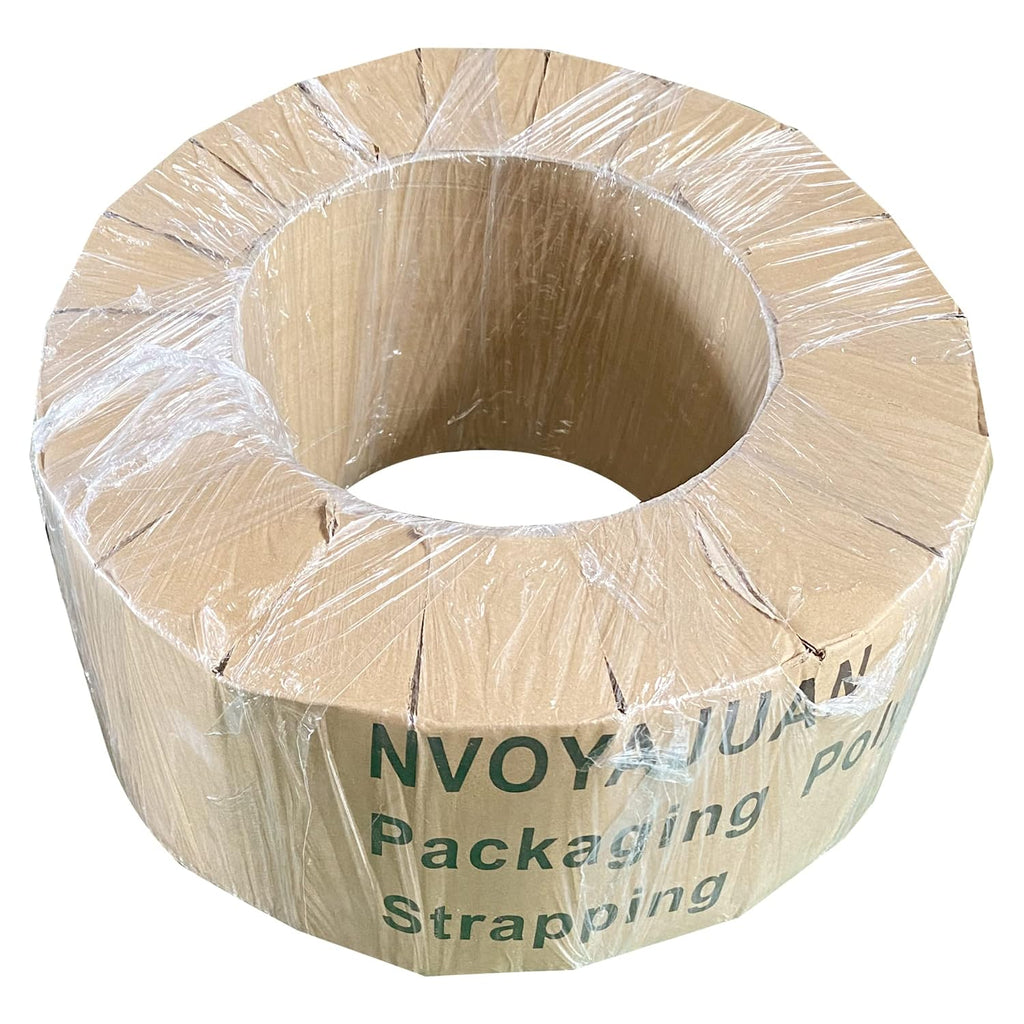 Packaging Heavy Duty (660Lbs) Strapping Roll Coil, Plastic Polyester Poly Straps Banding Supplies Material Tool