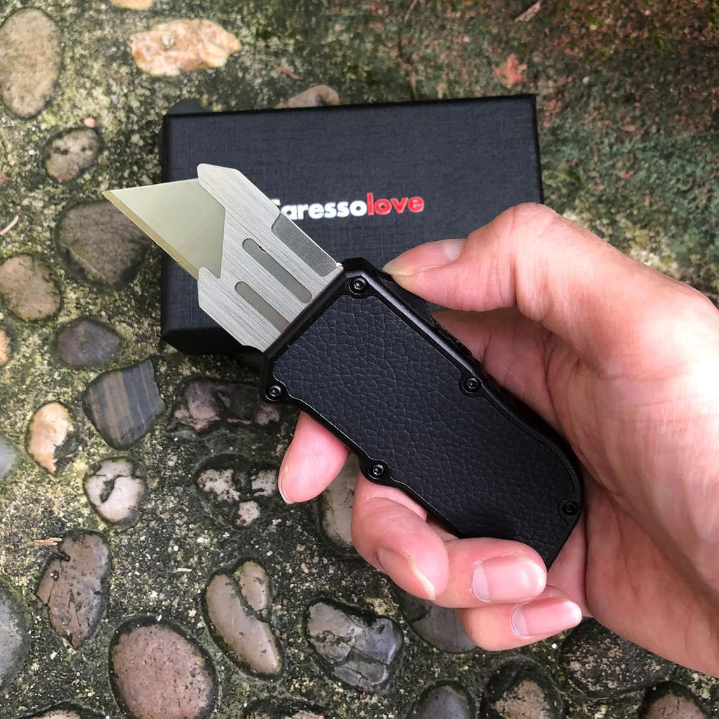 Automatic Utility Knife, Quick Change Blade Box Cutter