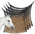 Slow Feed Hay Nets for Horses, Large Capacity Hay Bags, 4 Pack