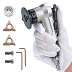 Air Pneumatic Chamfer Tool for Metal, Deburring and Beveling Tool, Mini Handheld Chamfering Machine for Steel Edge and Inner Holeg