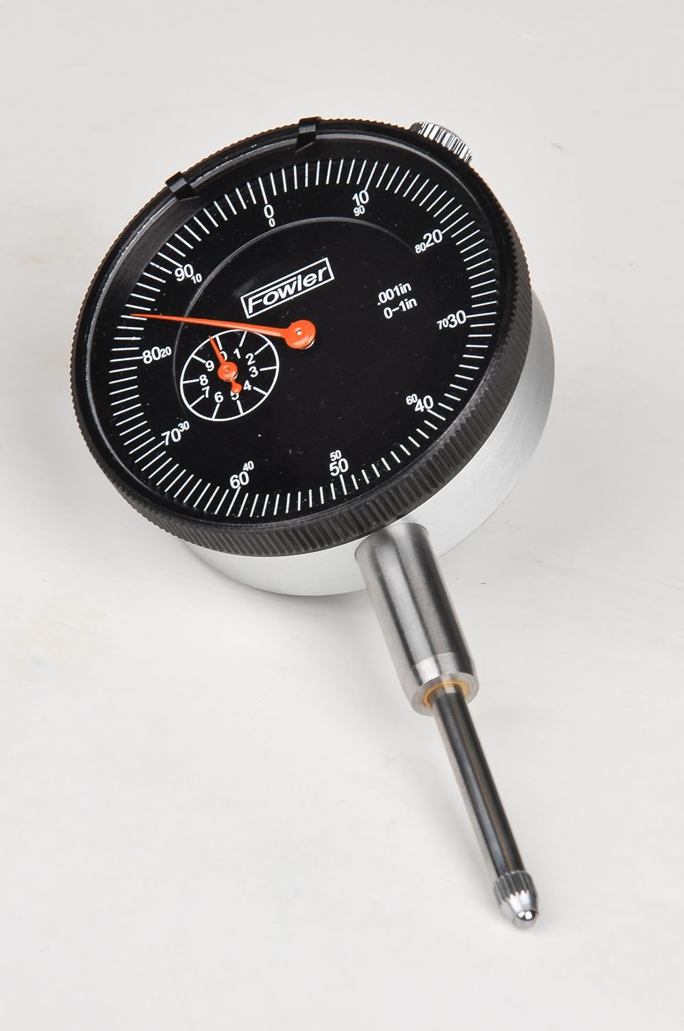 Fowler 52-520-109-0, Adg Dial Indicator With 0-1" Measuring Range (Black)