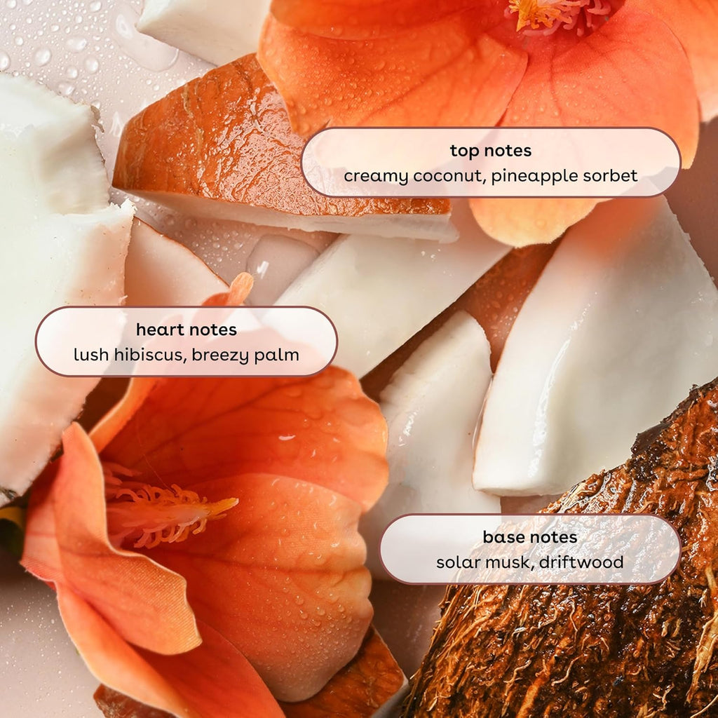Cashmere Body Mist, Coconut Waters, Body Spray for Women, Hair Mist, Coconut Perfume, Moisturizing, Hyaluronic Acid