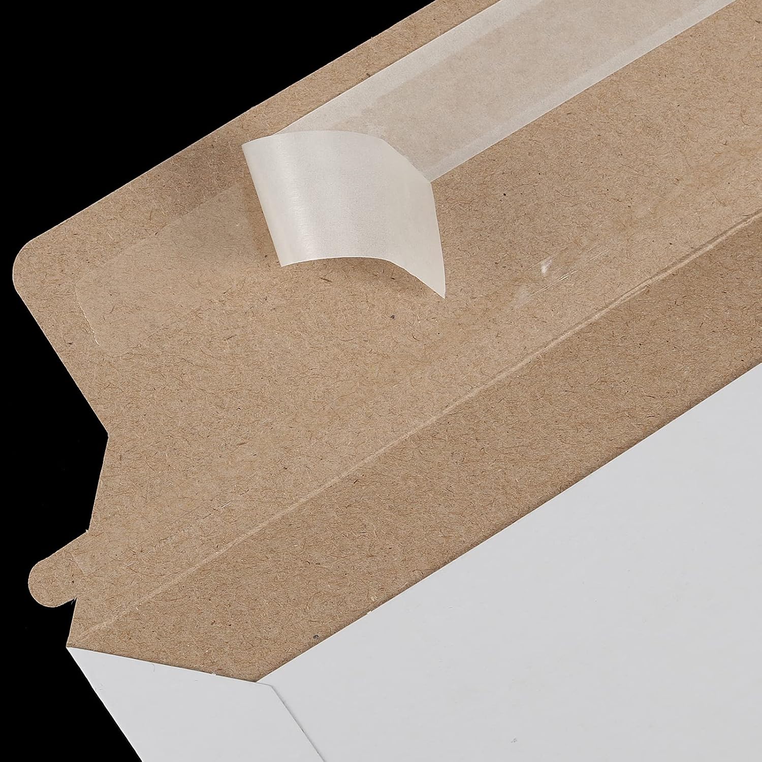 100 Pack 12.8 x 9 Inch Rigid Mailers, Self Seal Stay Flat Bulk, White Cardboard Envelops Mailers, Stay Flat Photo