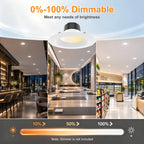 8 Inch LED Recessed Commercial Downlight - Canless Recessed Ceiling Lights
