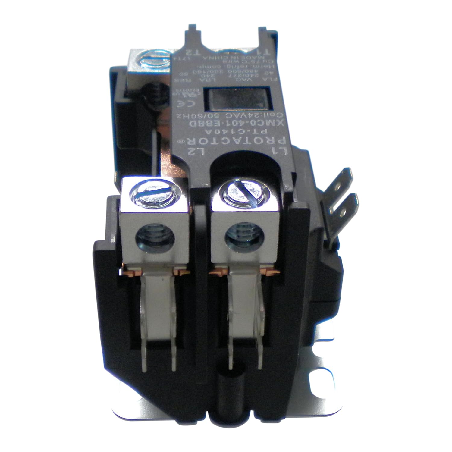 1 Pole 40 AMP Heavy Duty Enclosed AC Contactor | Protactor Replacement For Virtually All Residential 1 Pole Models