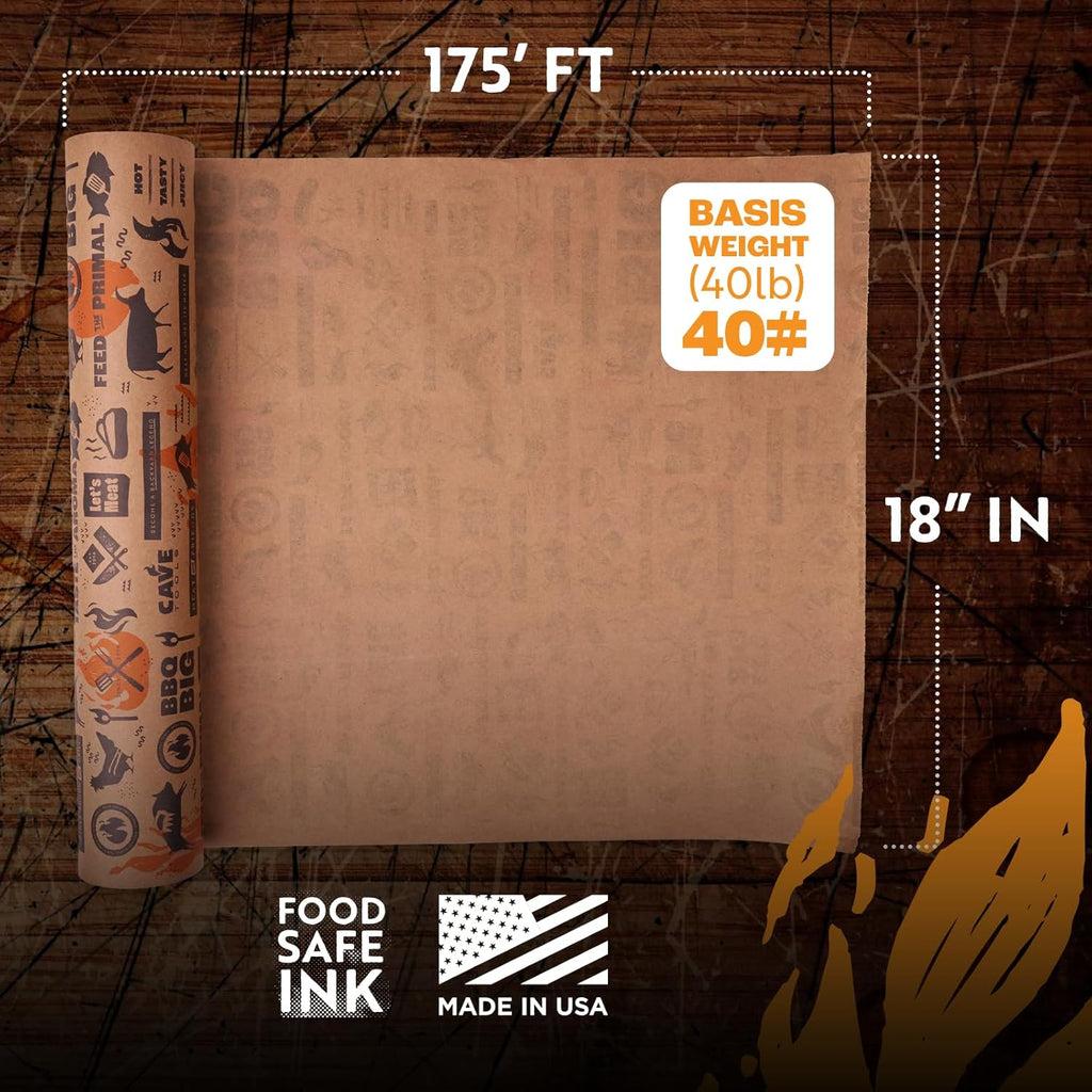 Basting Brush Brown Butcher Paper Roll for Smoker