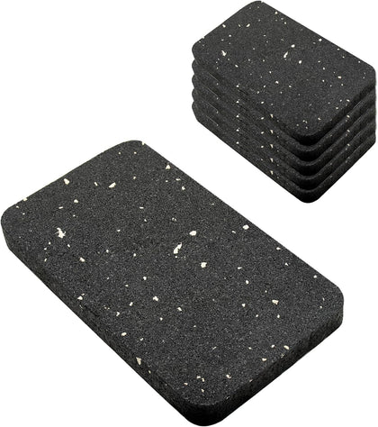 Thick Rubber Treadmill Mat Pads, for Noice Reduce, Anti Vibration, Floor Protection of Exercise Equipment, Stationery