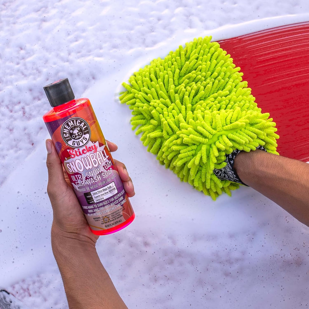 Sticky Snowball Ultra Snow Foam Wash Soap, Cherry, 16 oz