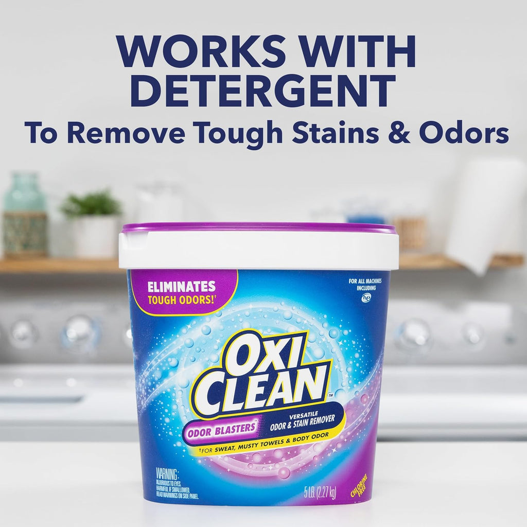 Odor Blasters Versatile Odor and Stain Remover Powder, 5 lb