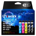 Remanufactured Replacement for Epson 220 Ink Cartridges 5 Pack