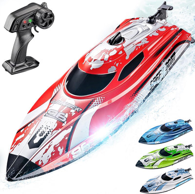 RC Boat TX126-12 Inch Remote Control Boat for Lakes and Pools | 25 KPH High Speed; Waterproof Design; 700mAh