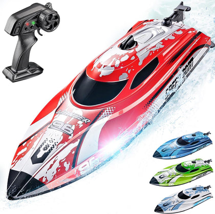 RC Boat TX126-12 Inch Remote Control Boat for Lakes and Pools | 25 KPH High Speed; Waterproof Design; 700mAh