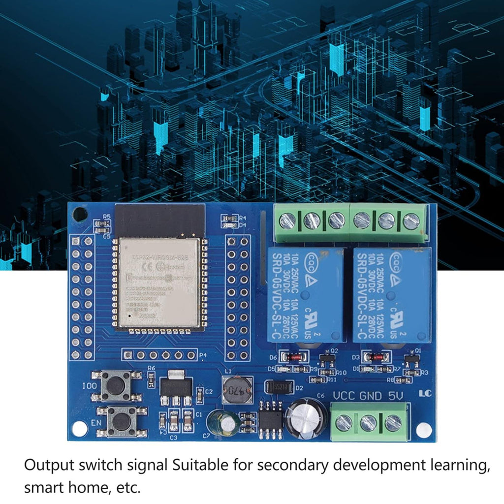 ESP Relay, 2 Channel 5V Relay Module