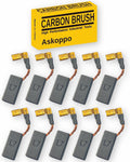 N097696 (10-Pack) Carbon Brushes, Carbones para DeWALT DWE4120 DWE4011 DWE4012 DWE4100 Angle Grinder Replacement - Askoppo