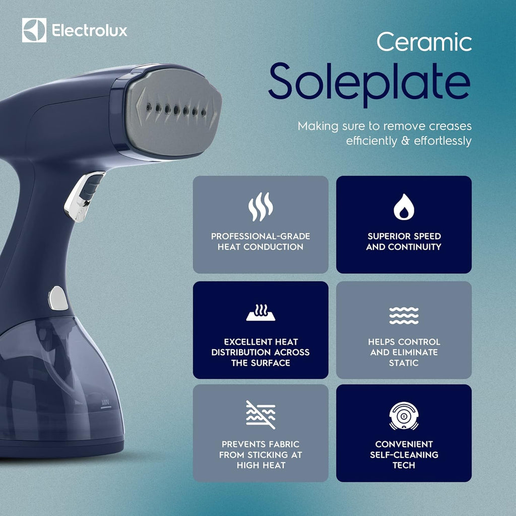 Steamer for Clothes, 1500 Watt Portable Handheld Fabric and Garment Steamer with Lint Remover & Fabric Brush