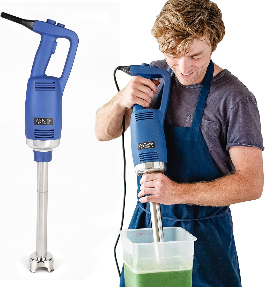 TK Commercial Immersion Blender 750W Heavy Duty for Restaurants - 16" Shaft