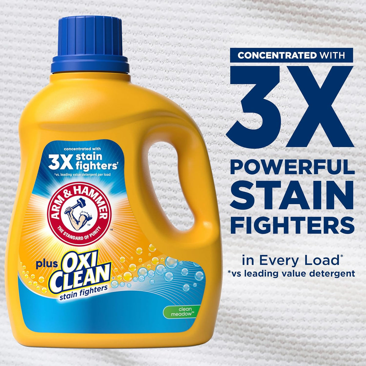 Plus OxiClean Liquid Laundry Detergent