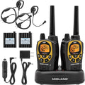 GXT1030VP4 GMRS Two-Way Radio (50-Channel, Long Range, 142 Privacy Codes, SOS, NOAA, Rechargeable Nickel Battery