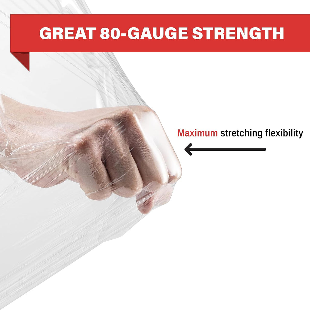 Stretch Wrap 17.5 Inch 80 Gauge Shrink Wrap