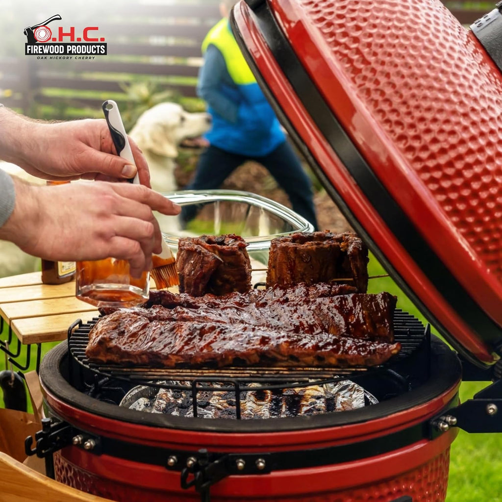 Kiln Dried Firewood, Oak Firewood, Safe, Consistent Cooking Wood, Hand-Selected Wood Chunks for Smoking Upto 12 Meals
