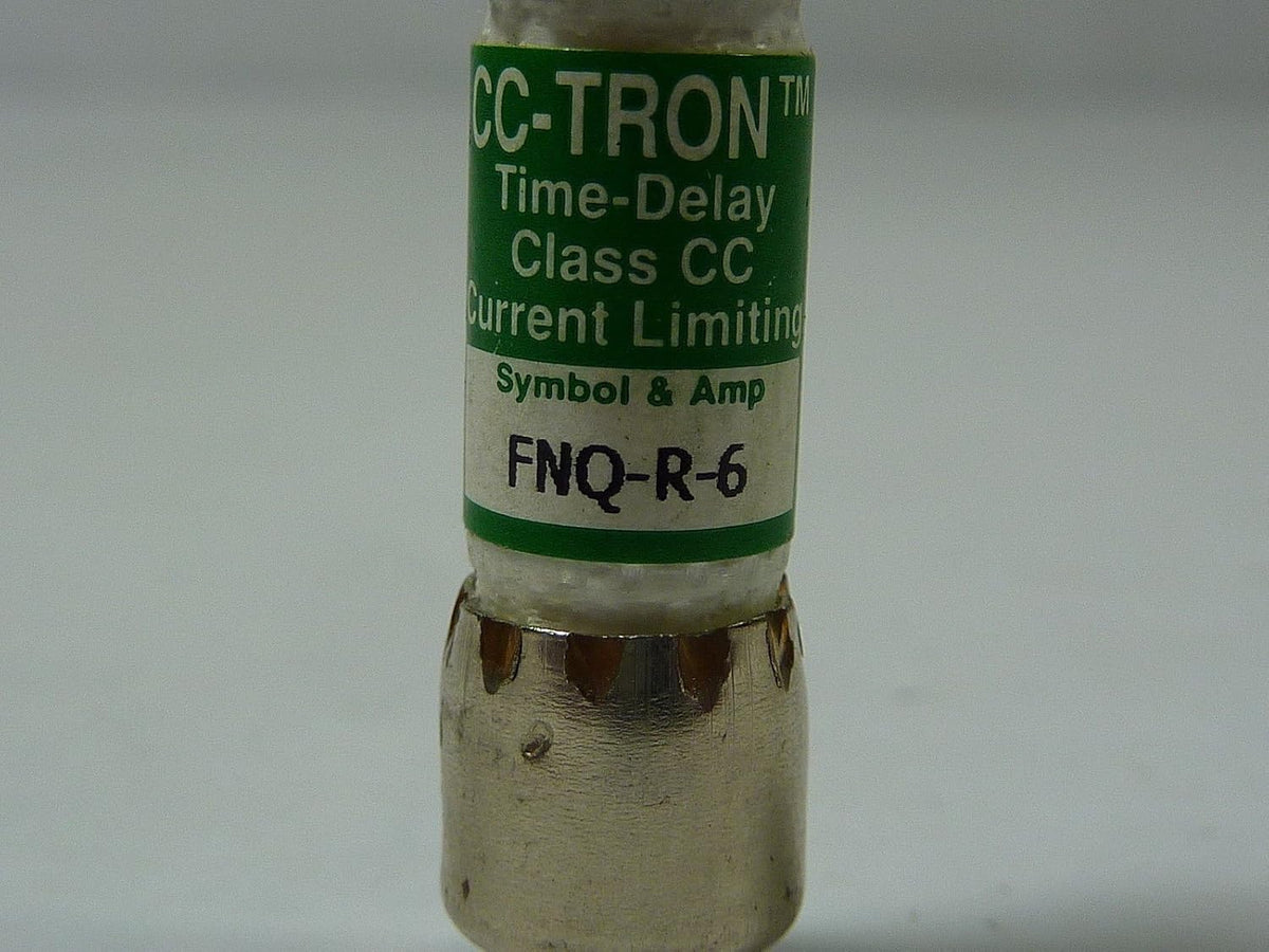 Midget Fuse, Time Delay, FNQ-R, 6A, 600V
